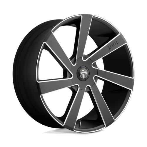 S133 22X9.5 BLANK MT-BLK-MIL 15MM (0-0)
